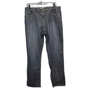 Cutter & Buck Mens 40X34 Tall Cotton Spandex Striaght Legged Denim Jeans